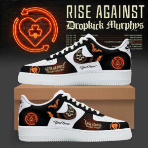 Rise Against X Dropkick Murphys Aunz Tour 2026 Signature Sneakers Collection