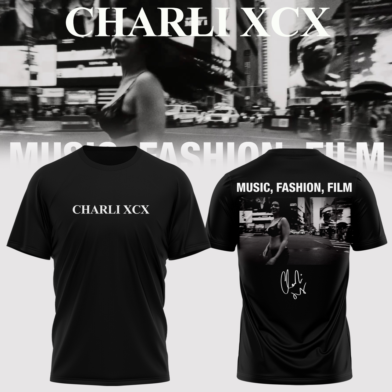 Charli Xcx Album Music Fashion Film T-Shirt