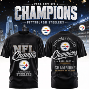 Pittsburgh ST-Shirtlers 2026 2027 Nfl Team Champions Premium 3D Fan Shirt