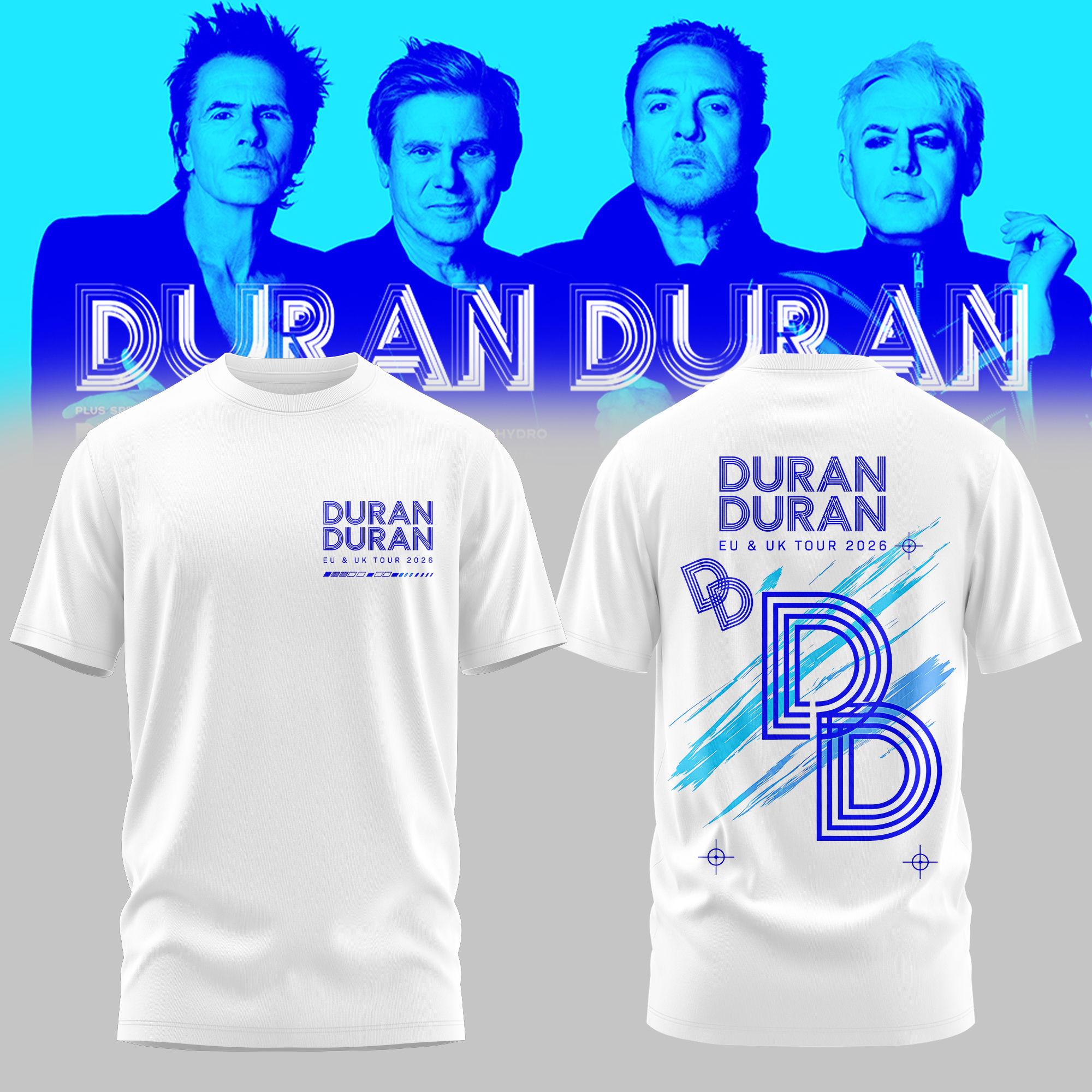 Duran Duran Uk Eu Autumn Tour 2026 Collector Edition Graphic T-Shirt