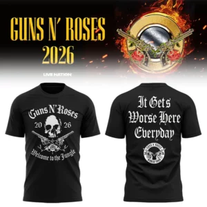 World Tour 2026 Collector Fan Graphic T-Shirt Collection