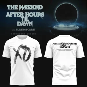 After Hours Til Dawn Tour Exclusive Concert Graphic T-Shirt