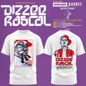 Dizzee Rascal We Want Bass Collector Edition Official Graphic T-Shirt