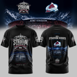Colorado Avalanche Nhl Stadium Series 2027 Official Graphic T-Shirt