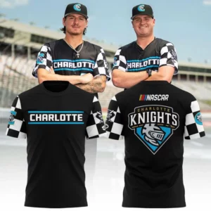 Charlotte Knights Nascar Night Special Edition Graphic T-Shirt