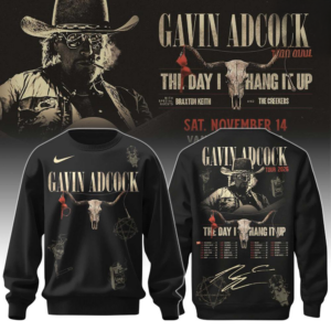 Gavin Adcock The Day I Hang It Up Tour 2026 Premium Concert Sweatshirt