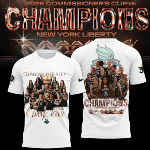 New York Liberty 2026 Wnba Champions Graphic T-Shirt Collection