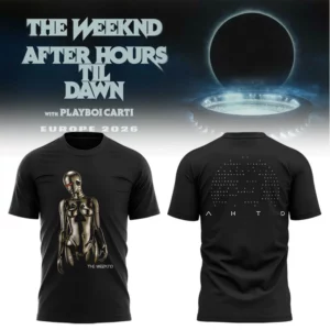 After Hours Til Dawn Tour Official Fan Graphic T-Shirt