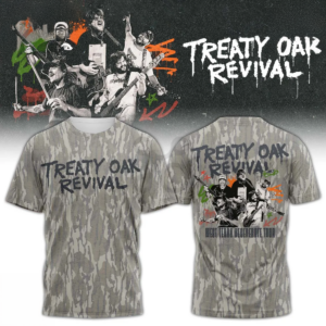 Treaty Oak Revival West Texas Degenerate Tour Camo T-Shirt