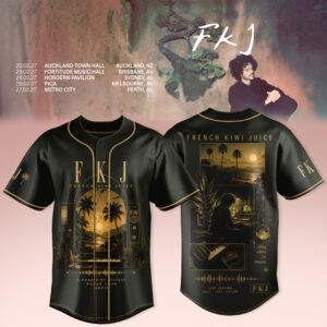 Fkj Aunz Tour 2027 Official Collector Baseball Jersey Edition