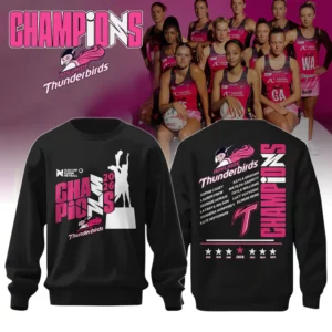 Adelaide Thunderbirds 2026 Suncorp Super Netball Champions Sweatshirt