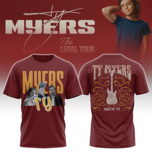 Ty Myers The Legal Tour 2026 T-Shirt