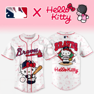 Atlanta Braves Hello Kitty Mascot 2026 Limited Baseball Jersey Fan Collection
