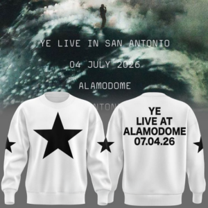 San Antonio Ye Live Tour Alamodome Stadium 2026 Concert Sweatshirt