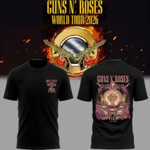 World Tour 2026 Official Concert Graphic T-Shirt Collection