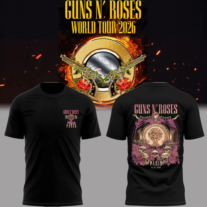 World Tour 2026 Official Concert Graphic T-Shirt Collection