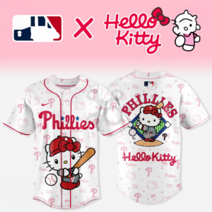 Hello Kitty X Philadelphia Phillies 2026 Limited Baseball Jersey Collection