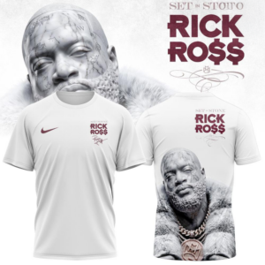 Rick Ross Set In Stone Album 2026 Premium Graphic T-Shirt