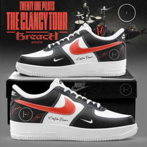 Twenty One Pilots The Clancy Tour Breach Air Force 1 Shoes