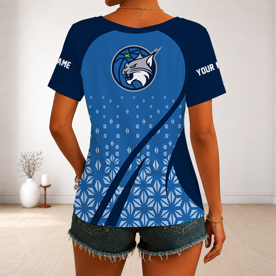 Limited Edition – Customized WNBA Minnesota Lynx V-Neck Female Shirt TTH210712 - Image 2