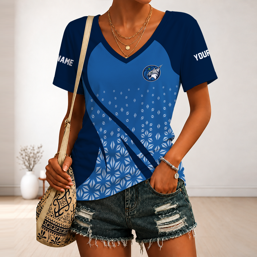 Limited Edition – Customized WNBA Minnesota Lynx V-Neck Female Shirt TTH210712