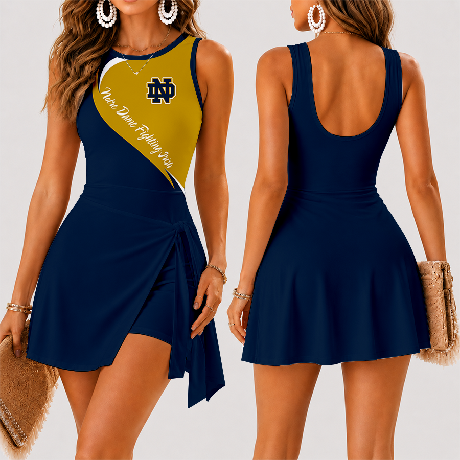 Limited Edition – Customized NCAA Notre Dame Fighting Irish Women’s Summer Skort Dress TTH210716