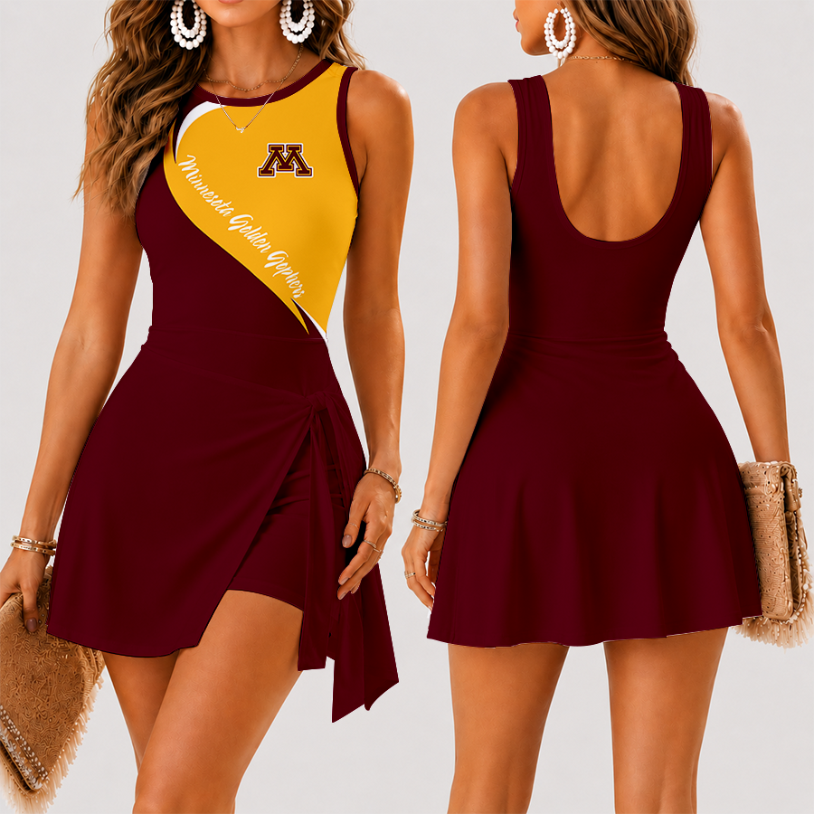 Limited Edition – Customized NCAA Minnesota Golden Gophers Women’s Summer Skort Dress TTH210716