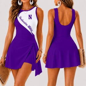 Limited Edition – Customized NCAA Northwestern Wildcats Women’s Summer Skort Dress TTH210721