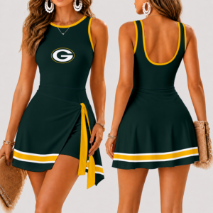Limited Edition – Customized NFL Green Bay Packers Women’s Summer Skort Dress TTH210726