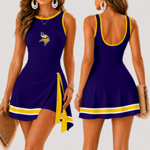 Limited Edition – Customized NFL Minnesota Vikings Women’s Summer Skort Dress TTH210726