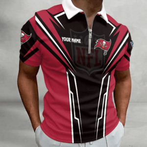 Limited Edition – Customized NFL Tampa Bay Buccaneers Zip Polo Shirt 210724