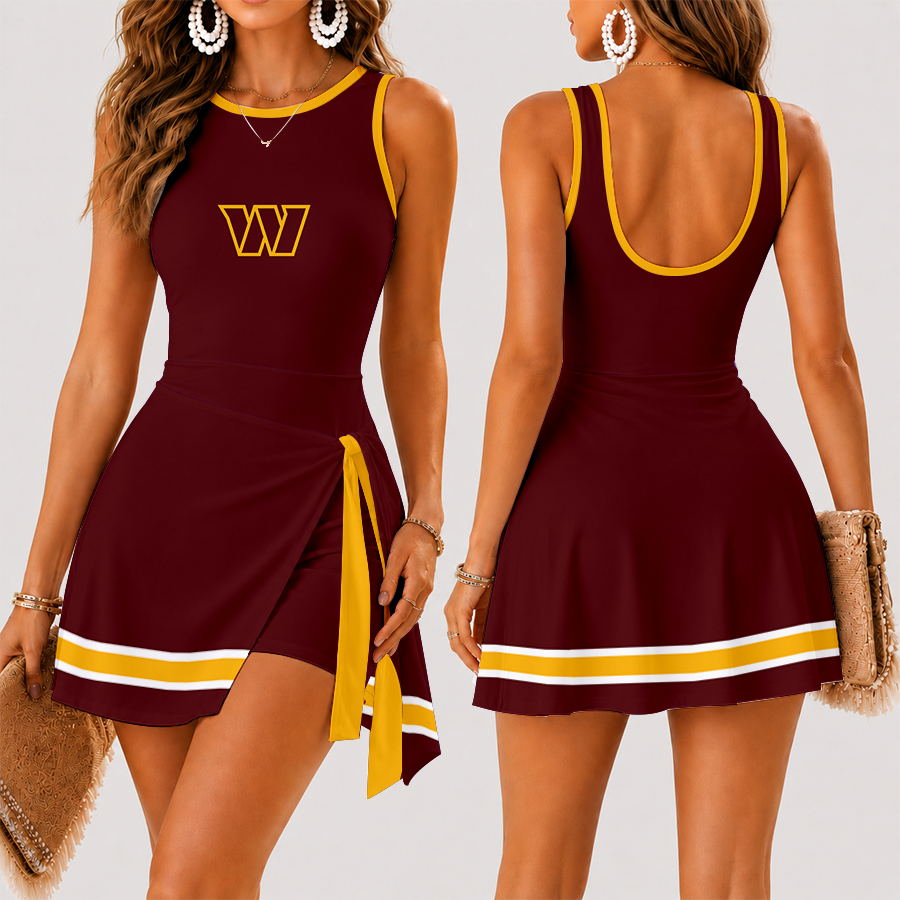Limited Edition – Customized NFL Washington Commanders Women’s Summer Skort Dress TTH210726