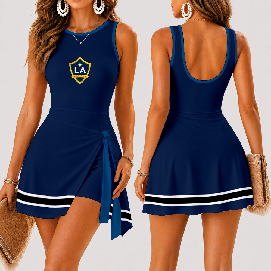 Limited Edition – Customized MLS La Galaxy Women’s Summer Skort Dress 210723