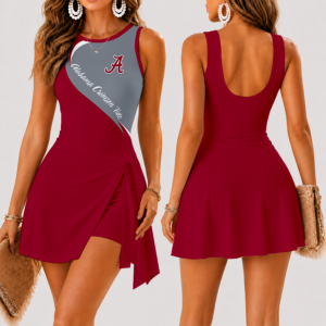Limited Edition – Customized NCAA Alabama Crimson Tide Women’s Summer Skort Dress TTH210725
