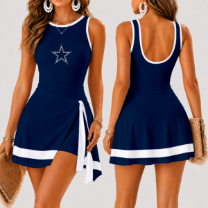 Limited Edition – Customized NFL Dallas Cowboys Women’s Summer Skort Dress TTH210726
