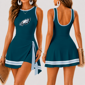 Limited Edition – Customized NFL Philadelphia Eagles Women’s Summer Skort Dress TTH210726