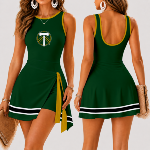 Limited Edition – Customized MLS Portland Timbers Women’s Summer Skort Dress 210723