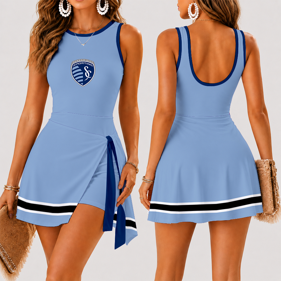 Limited Edition – Customized MLS Sporting Kansas City Women’s Summer Skort Dress 210723
