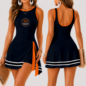 Limited Edition – Customized MLS Houston Dynamo Fc Women’s Summer Skort Dress 210723