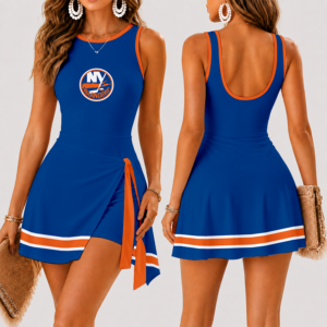 Limited Edition – Customized NHL New York Islanders Women’s Summer Skort Dress TTH210738