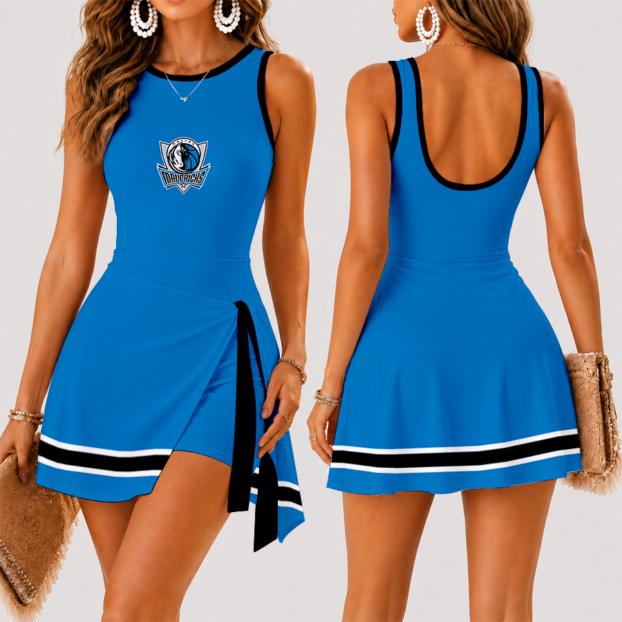 Limited Edition – Customized NBA Dallas Mavericks Women’s Summer Skort Dress TTH210745