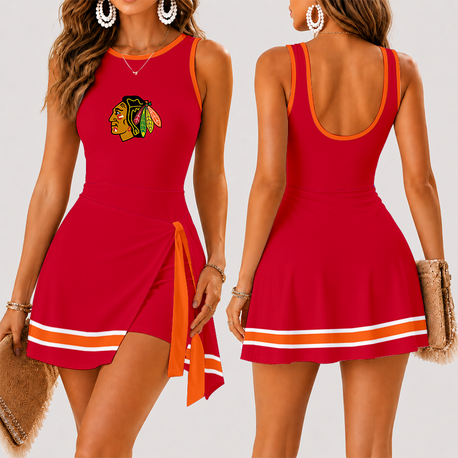 Limited Edition – Customized NHL Chicago Blackhawks Women’s Summer Skort Dress TTH210738