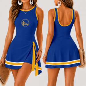 Limited Edition – Customized NBA Golden State Warriors Women’s Summer Skort Dress TTH210745