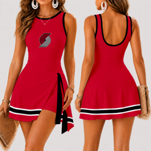 Limited Edition – Customized NBA Portland Trail Blazers Women’s Summer Skort Dress TTH210745
