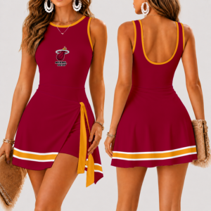 Limited Edition – Customized NBA Miami Heat Women’s Summer Skort Dress TTH210745