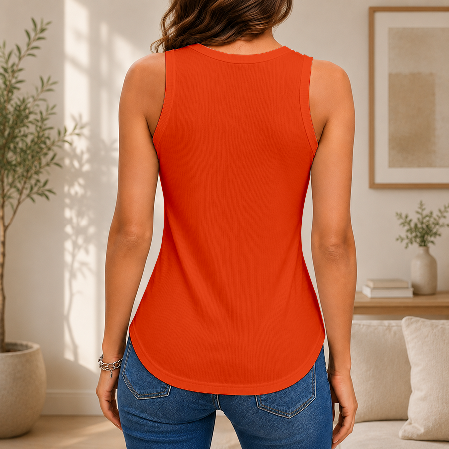 Limited Edition – Customized WNBA Connecticut Sun Women’s V-Neck Tank Top TTH210741 - Image 2
