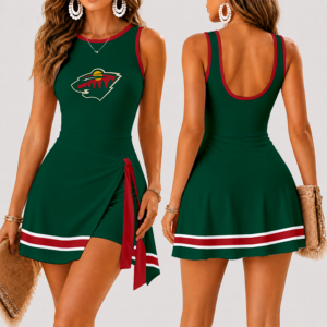 Limited Edition – Customized NHL Minnesota Wild Women’s Summer Skort Dress TTH210738