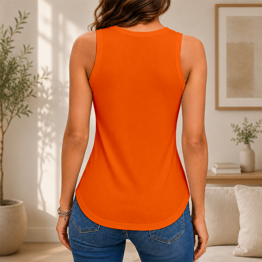 Limited Edition – Customized NCAA Virginia Cavaliers Women’s V-Neck Tank Top TTH210730 - Image 2