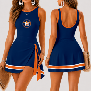 Limited Edition – Customized MLB Houston Astros Women’s Summer Skort Dress TTH210742