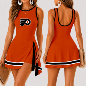 Limited Edition – Customized NHL Philadelphia Flyers Women’s Summer Skort Dress TTH210738